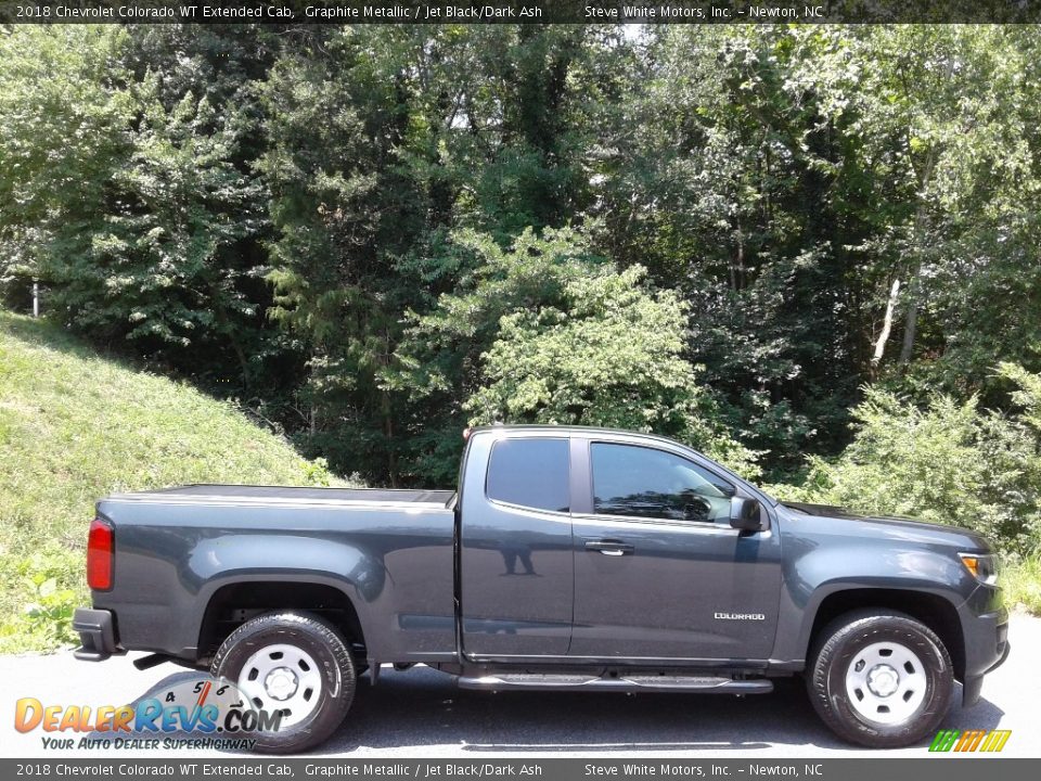 Graphite Metallic 2018 Chevrolet Colorado WT Extended Cab Photo #6