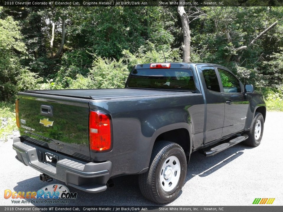 Graphite Metallic 2018 Chevrolet Colorado WT Extended Cab Photo #7