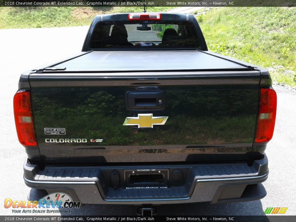 2018 Chevrolet Colorado WT Extended Cab Graphite Metallic / Jet Black/Dark Ash Photo #8
