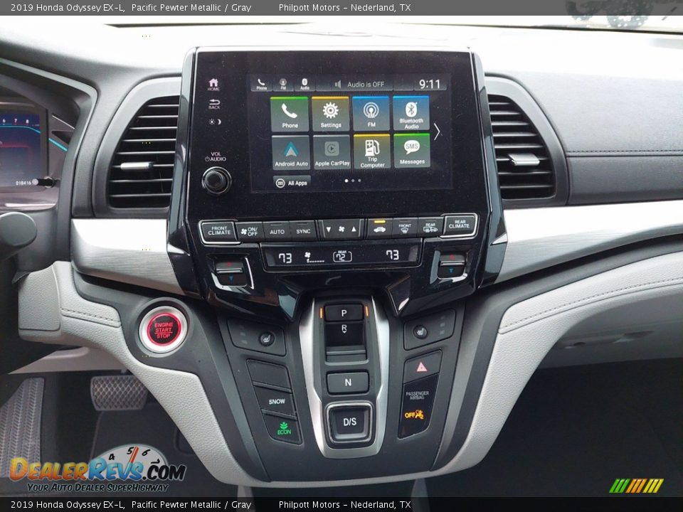 2019 Honda Odyssey EX-L Pacific Pewter Metallic / Gray Photo #18