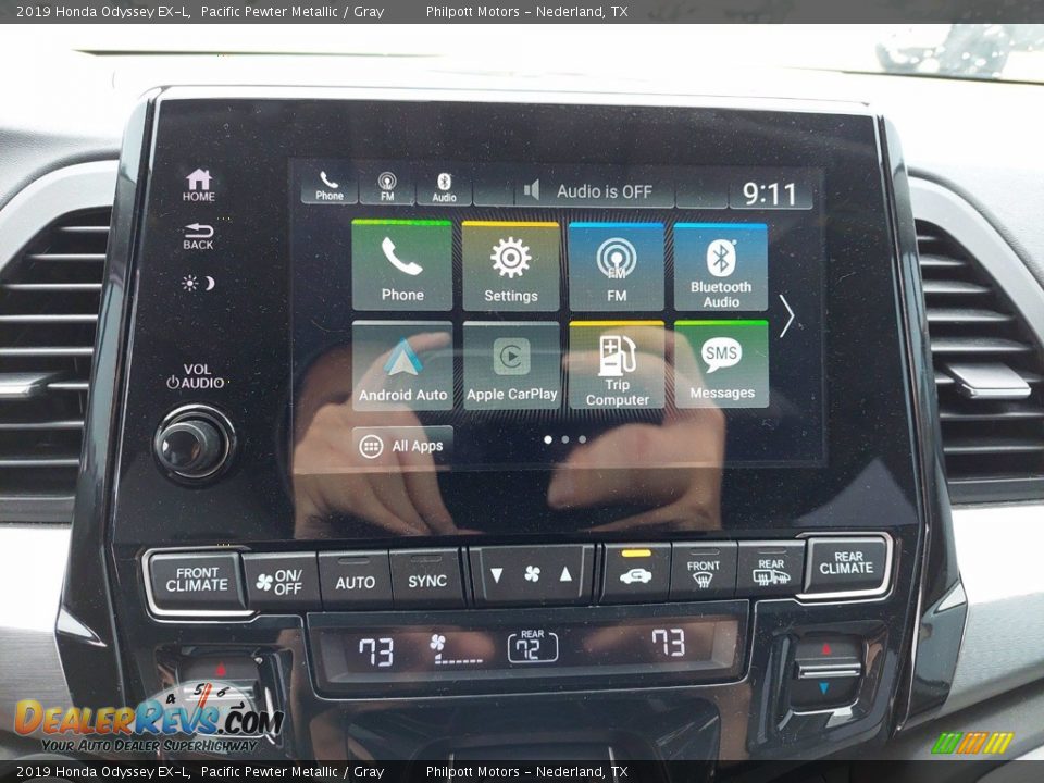 2019 Honda Odyssey EX-L Pacific Pewter Metallic / Gray Photo #19