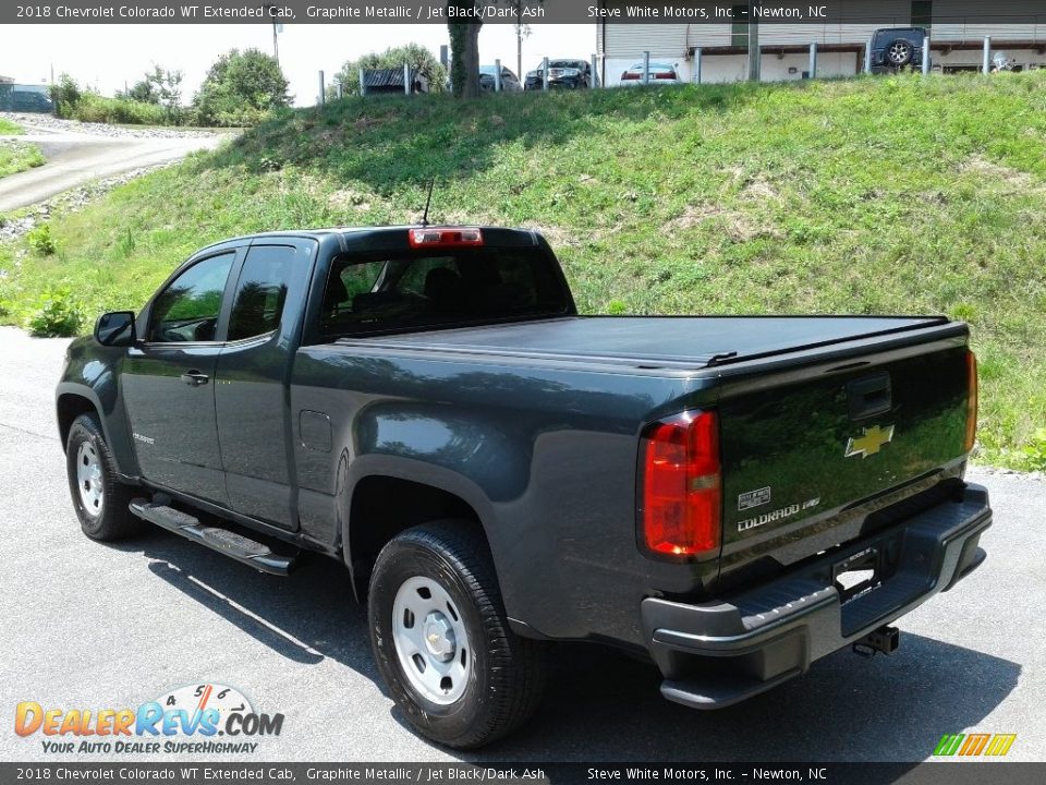 2018 Chevrolet Colorado WT Extended Cab Graphite Metallic / Jet Black/Dark Ash Photo #10