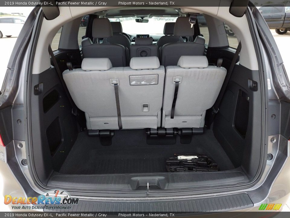 2019 Honda Odyssey EX-L Pacific Pewter Metallic / Gray Photo #21