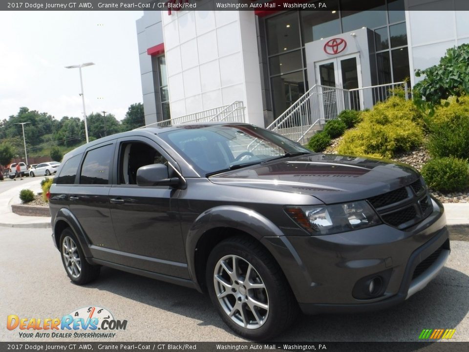Front 3/4 View of 2017 Dodge Journey GT AWD Photo #1