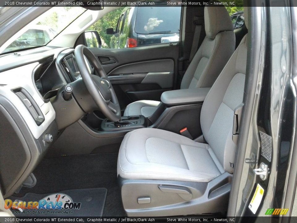 Jet Black/Dark Ash Interior - 2018 Chevrolet Colorado WT Extended Cab Photo #12