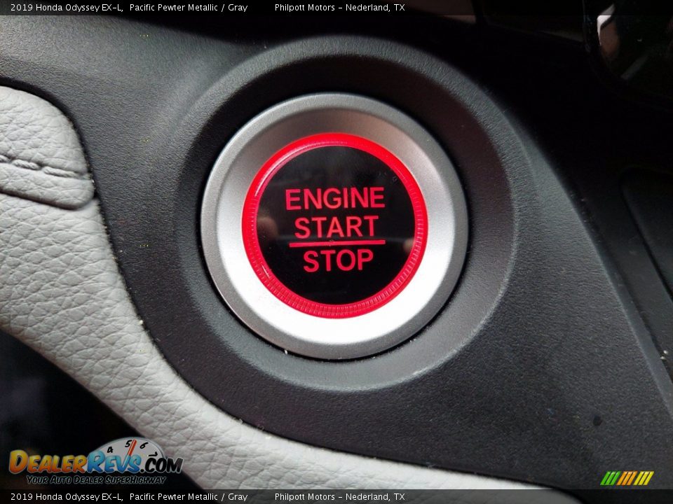 2019 Honda Odyssey EX-L Pacific Pewter Metallic / Gray Photo #23
