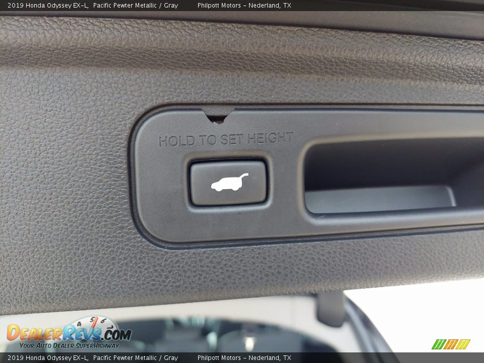 2019 Honda Odyssey EX-L Pacific Pewter Metallic / Gray Photo #25