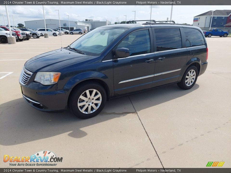 2014 Chrysler Town & Country Touring Maximum Steel Metallic / Black/Light Graystone Photo #3