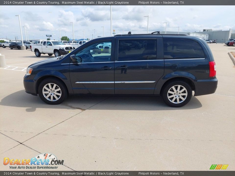 2014 Chrysler Town & Country Touring Maximum Steel Metallic / Black/Light Graystone Photo #4