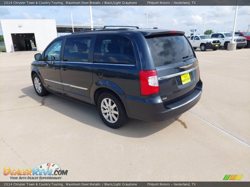 2014 Chrysler Town & Country Touring Maximum Steel Metallic / Black/Light Graystone Photo #5