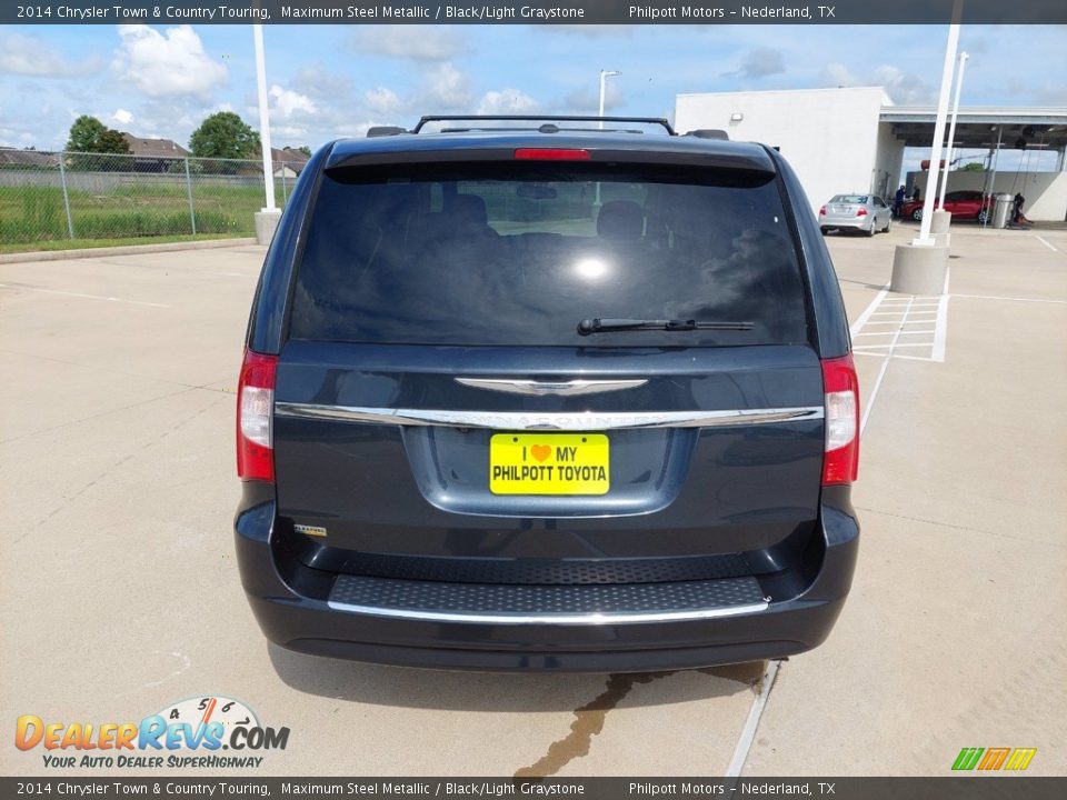 2014 Chrysler Town & Country Touring Maximum Steel Metallic / Black/Light Graystone Photo #6