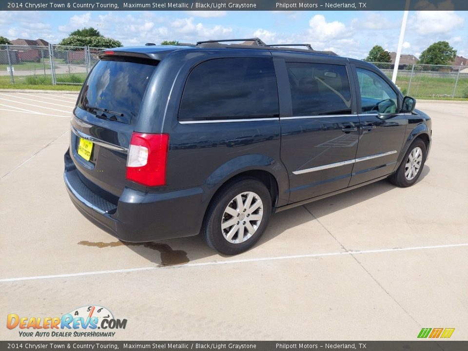 2014 Chrysler Town & Country Touring Maximum Steel Metallic / Black/Light Graystone Photo #7