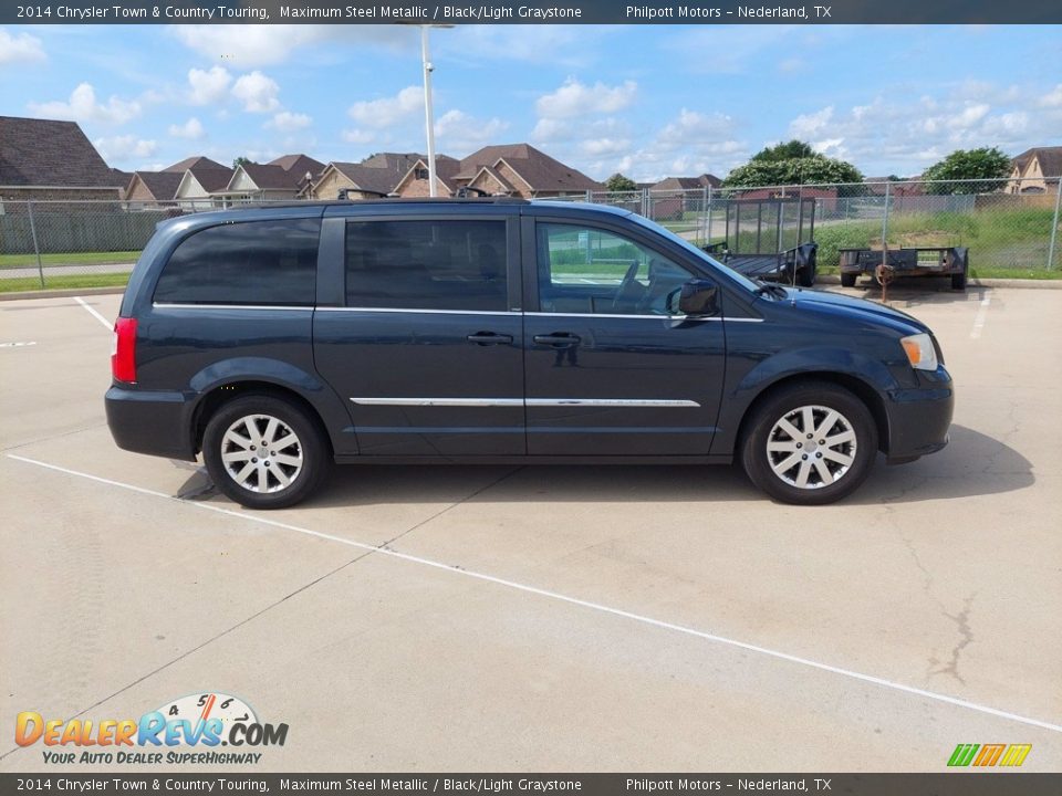 2014 Chrysler Town & Country Touring Maximum Steel Metallic / Black/Light Graystone Photo #8