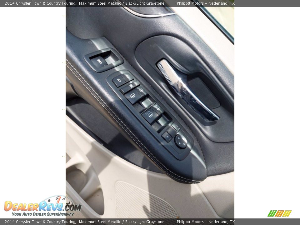 2014 Chrysler Town & Country Touring Maximum Steel Metallic / Black/Light Graystone Photo #10