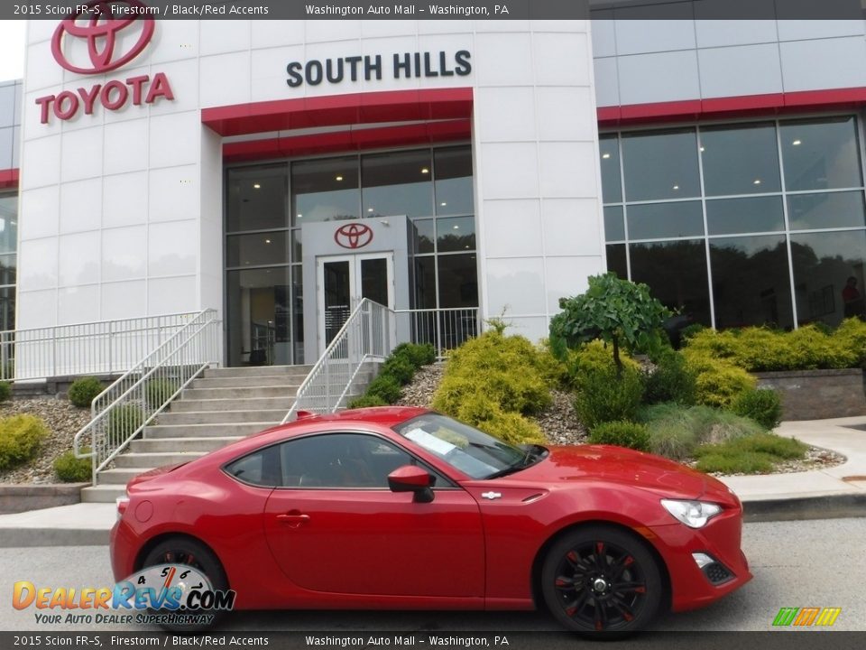 2015 Scion FR-S Firestorm / Black/Red Accents Photo #2