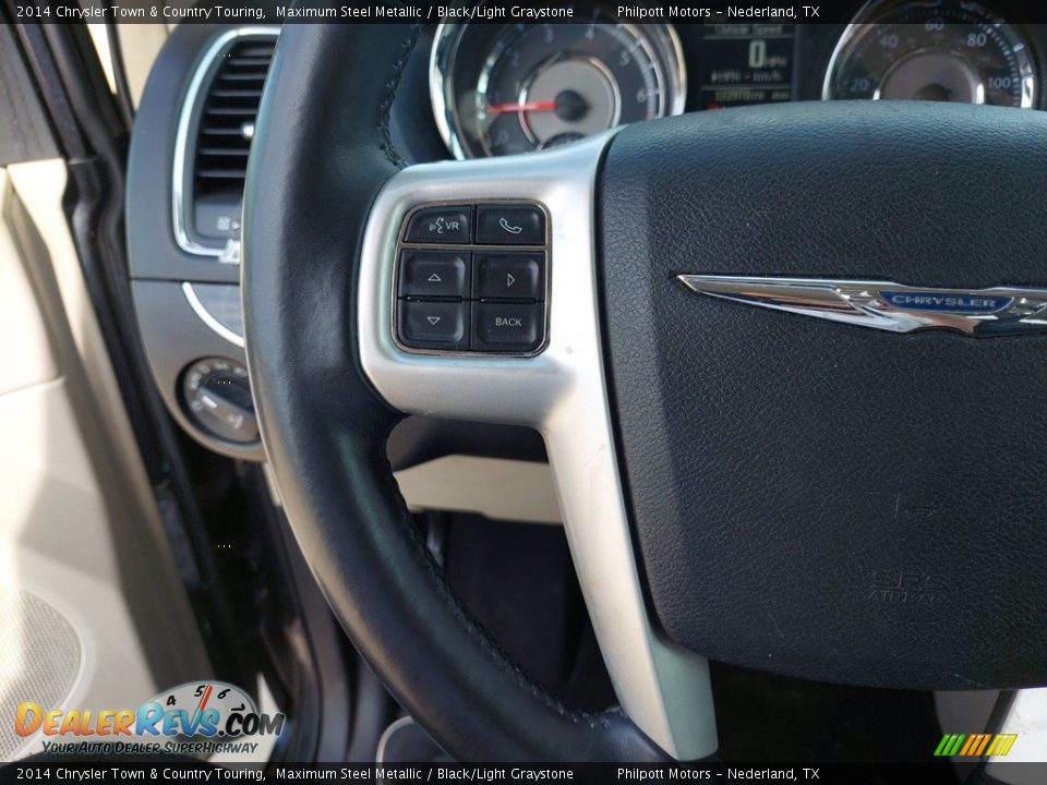 2014 Chrysler Town & Country Touring Maximum Steel Metallic / Black/Light Graystone Photo #12