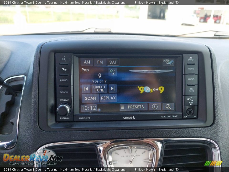 2014 Chrysler Town & Country Touring Maximum Steel Metallic / Black/Light Graystone Photo #15