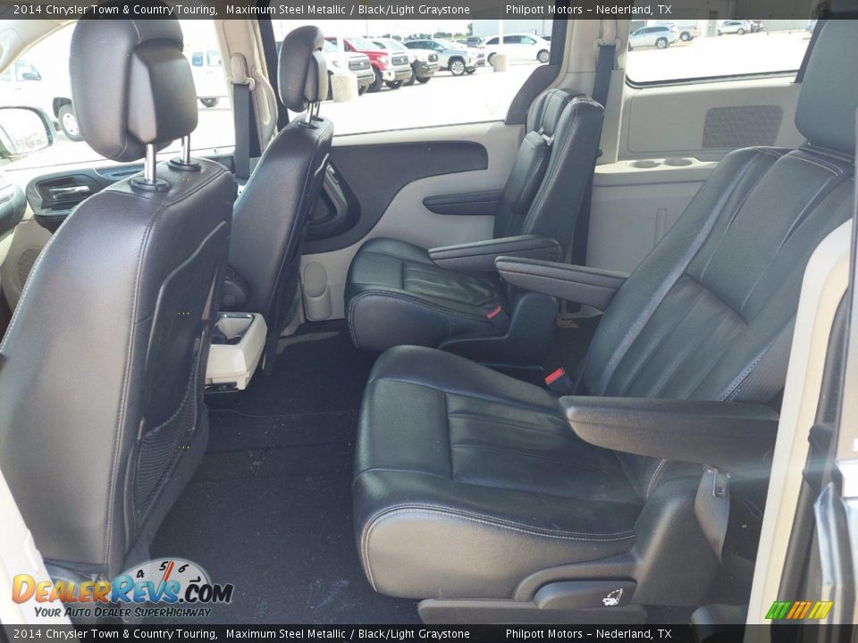 2014 Chrysler Town & Country Touring Maximum Steel Metallic / Black/Light Graystone Photo #20
