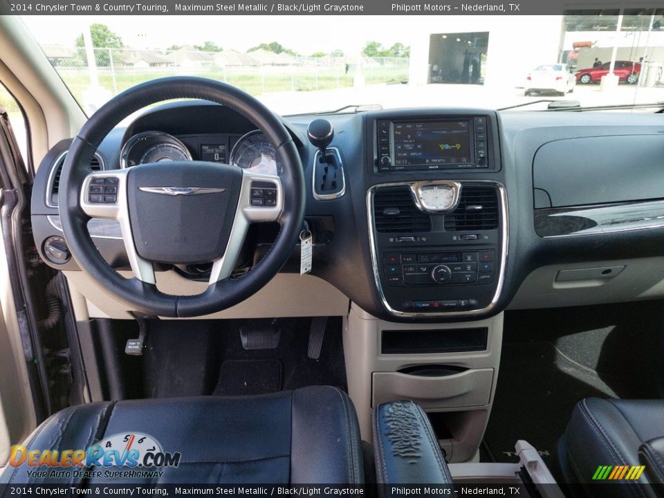 2014 Chrysler Town & Country Touring Maximum Steel Metallic / Black/Light Graystone Photo #21