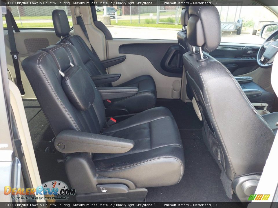 2014 Chrysler Town & Country Touring Maximum Steel Metallic / Black/Light Graystone Photo #23