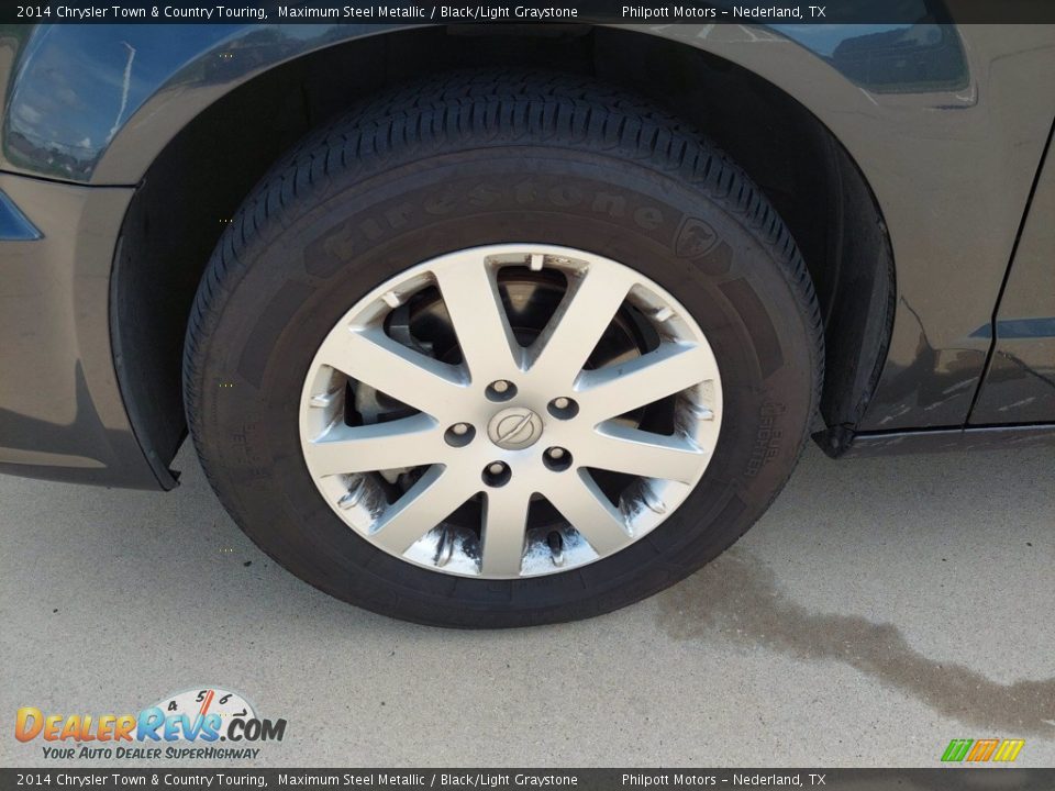 2014 Chrysler Town & Country Touring Maximum Steel Metallic / Black/Light Graystone Photo #27