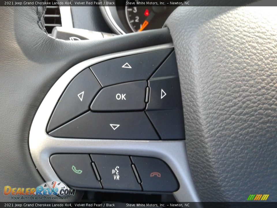 2021 Jeep Grand Cherokee Laredo 4x4 Velvet Red Pearl / Black Photo #19