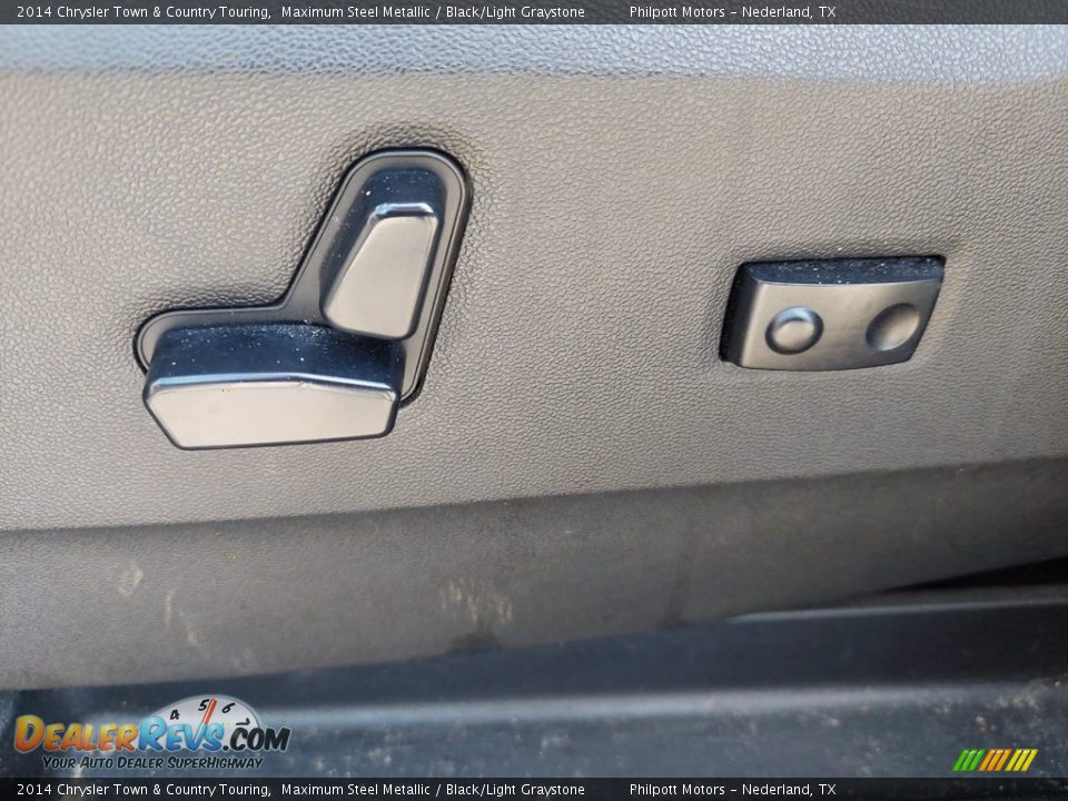 2014 Chrysler Town & Country Touring Maximum Steel Metallic / Black/Light Graystone Photo #30
