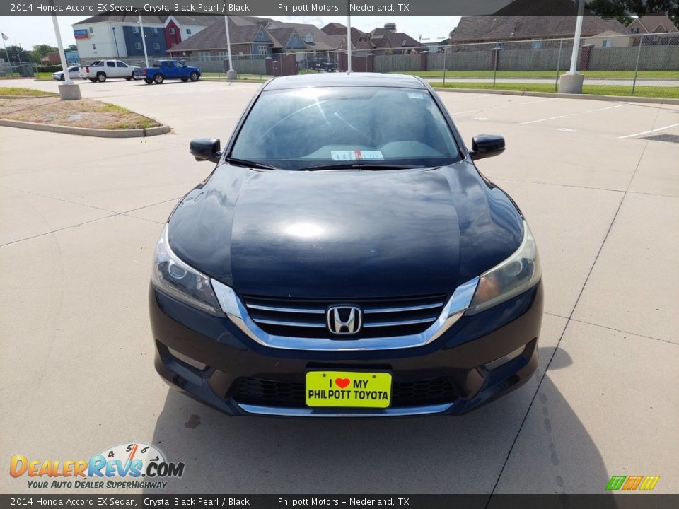 2014 Honda Accord EX Sedan Crystal Black Pearl / Black Photo #2