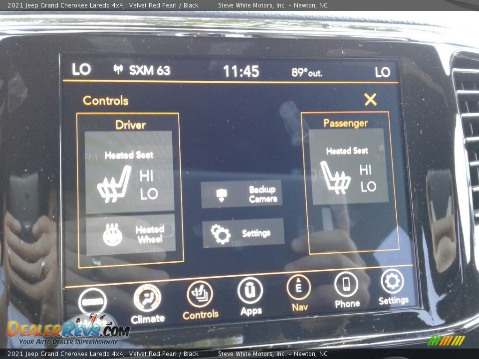 2021 Jeep Grand Cherokee Laredo 4x4 Velvet Red Pearl / Black Photo #25