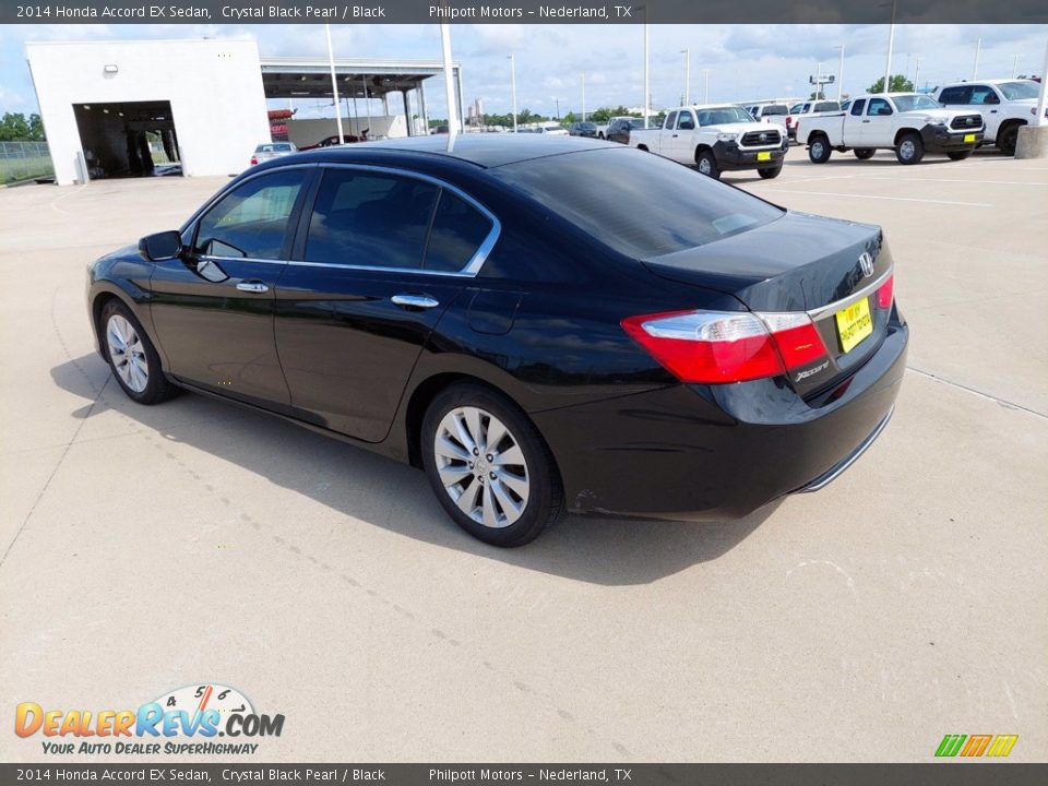 2014 Honda Accord EX Sedan Crystal Black Pearl / Black Photo #5