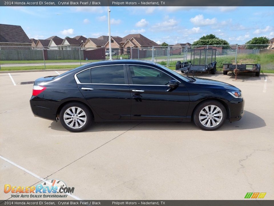 2014 Honda Accord EX Sedan Crystal Black Pearl / Black Photo #8