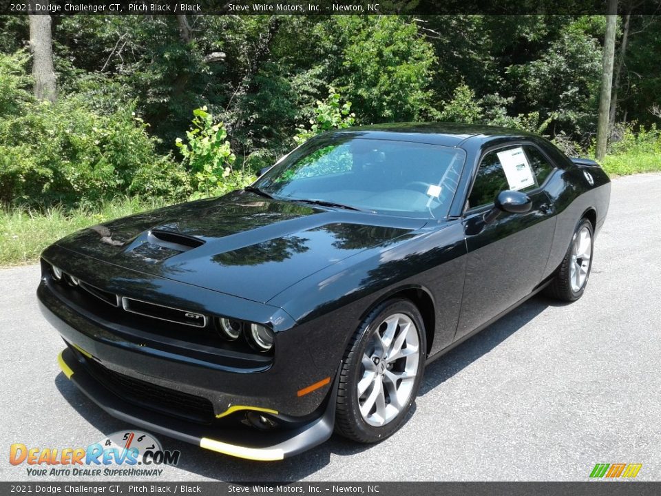 2021 Dodge Challenger GT Pitch Black / Black Photo #2