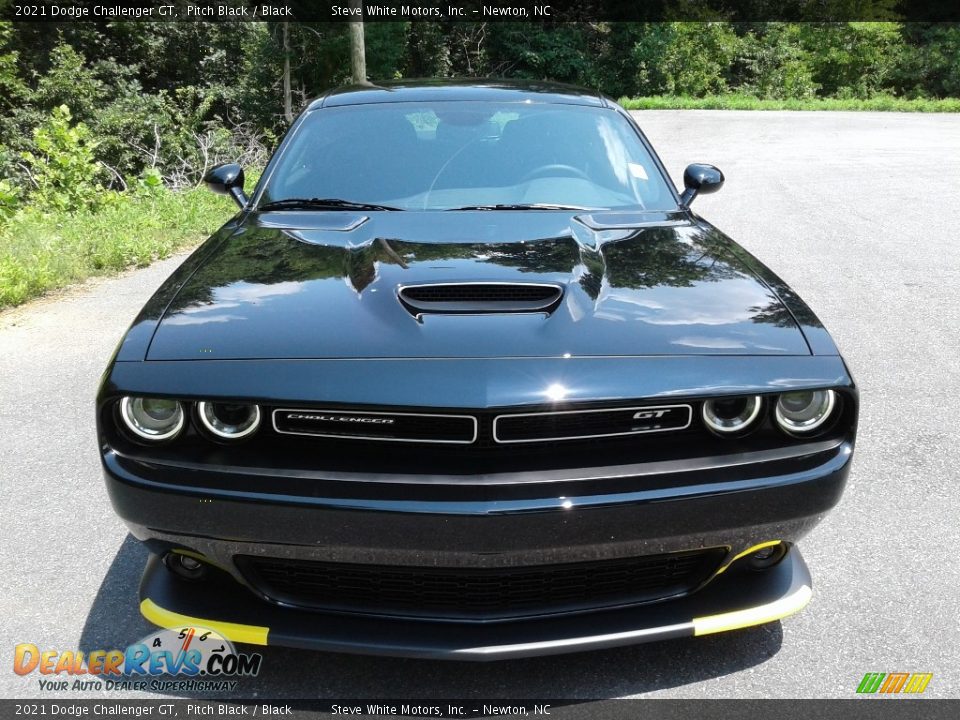 2021 Dodge Challenger GT Pitch Black / Black Photo #3