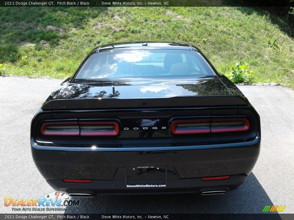 2021 Dodge Challenger GT Pitch Black / Black Photo #7