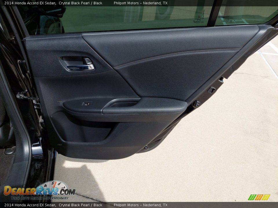 2014 Honda Accord EX Sedan Crystal Black Pearl / Black Photo #26