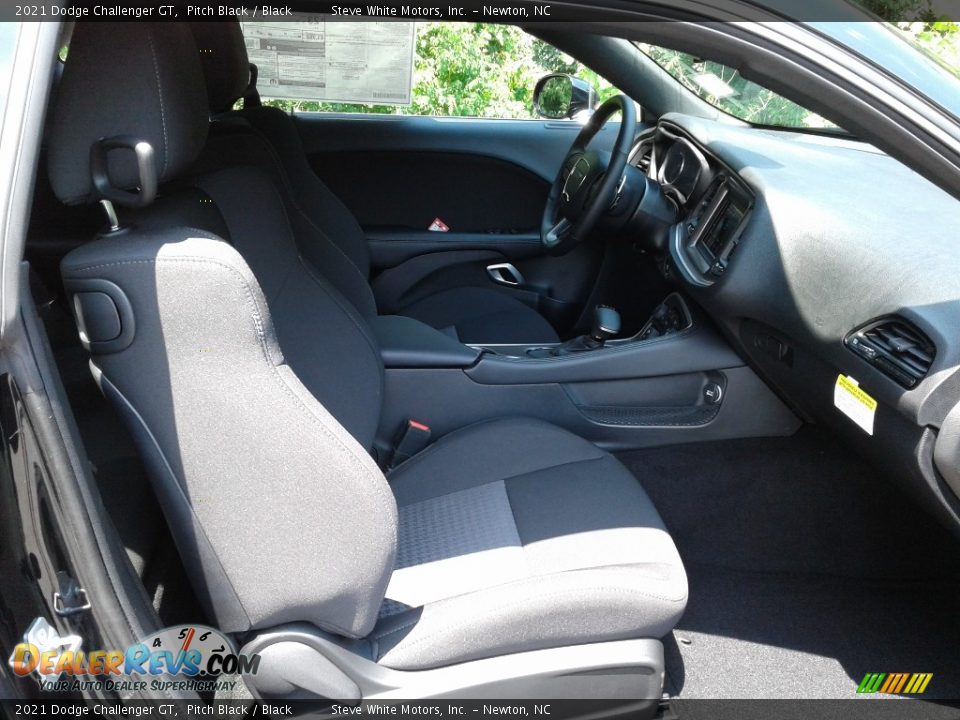 2021 Dodge Challenger GT Pitch Black / Black Photo #15