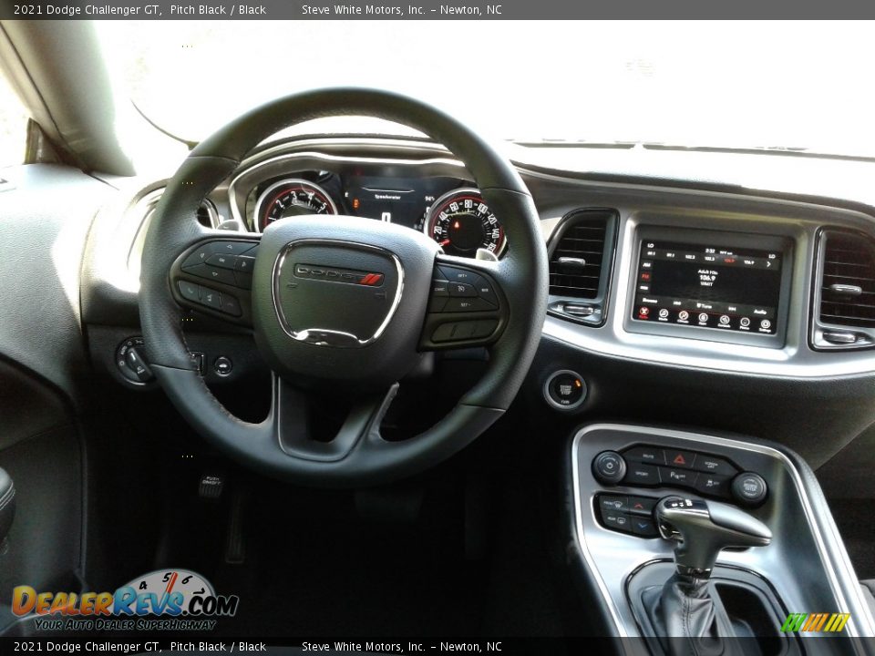 2021 Dodge Challenger GT Pitch Black / Black Photo #16