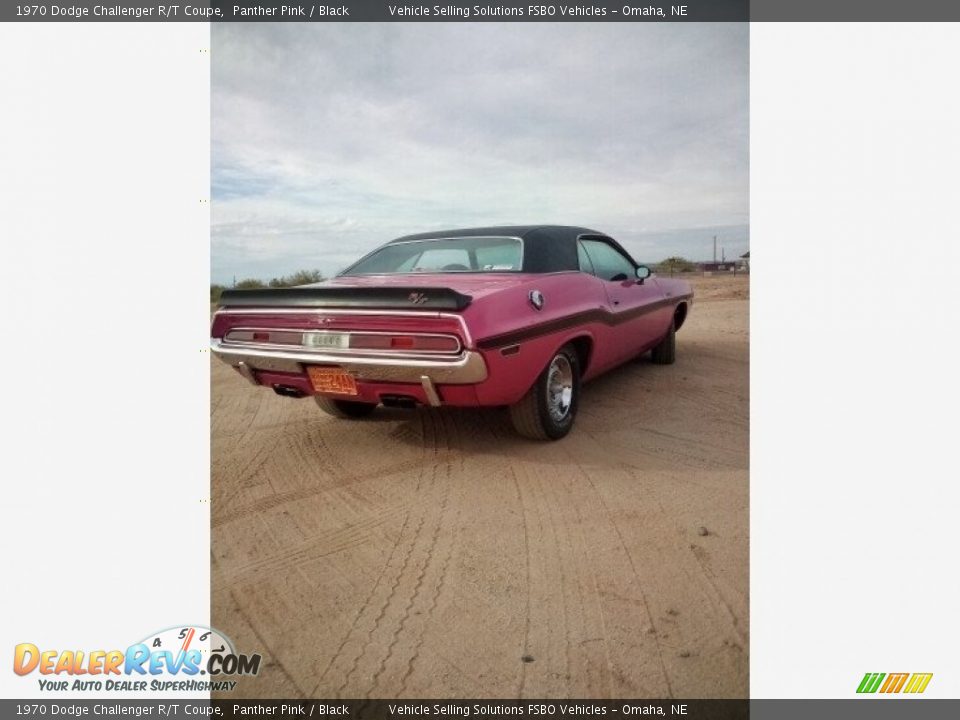 1970 Dodge Challenger R/T Coupe Panther Pink / Black Photo #2