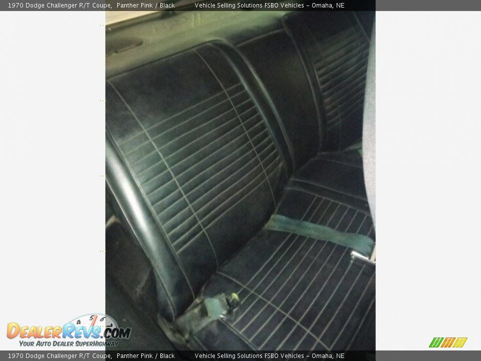 Rear Seat of 1970 Dodge Challenger R/T Coupe Photo #8