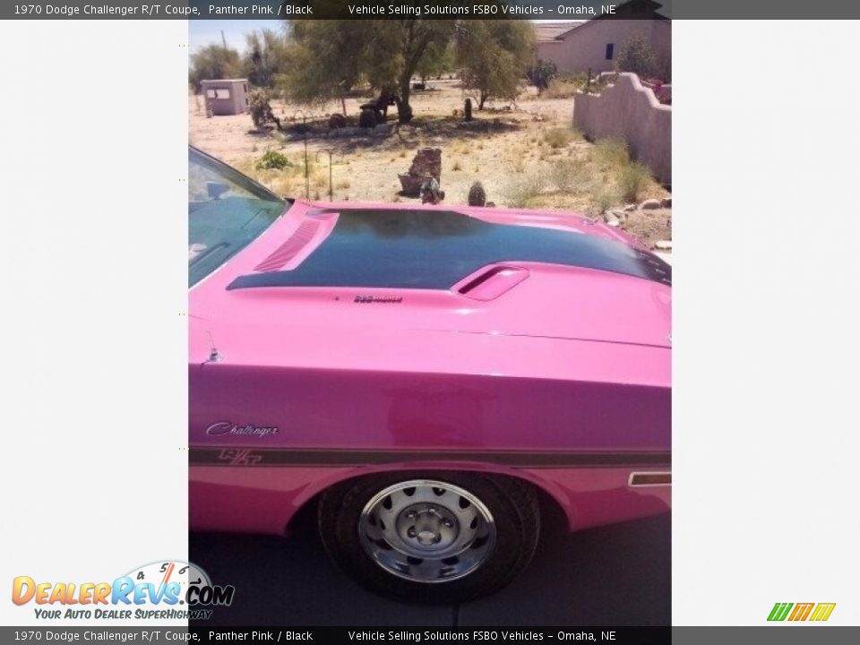 1970 Dodge Challenger R/T Coupe Panther Pink / Black Photo #12