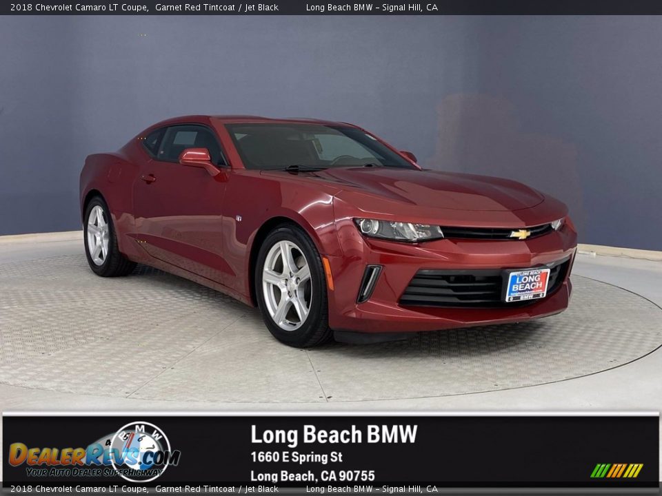 2018 Chevrolet Camaro LT Coupe Garnet Red Tintcoat / Jet Black Photo #1