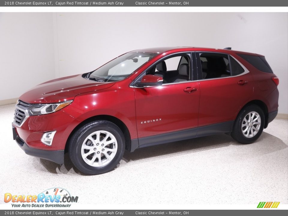 2018 Chevrolet Equinox LT Cajun Red Tintcoat / Medium Ash Gray Photo #3