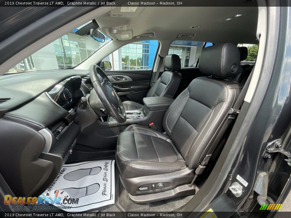 2019 Chevrolet Traverse LT AWD Graphite Metallic / Jet Black Photo #3