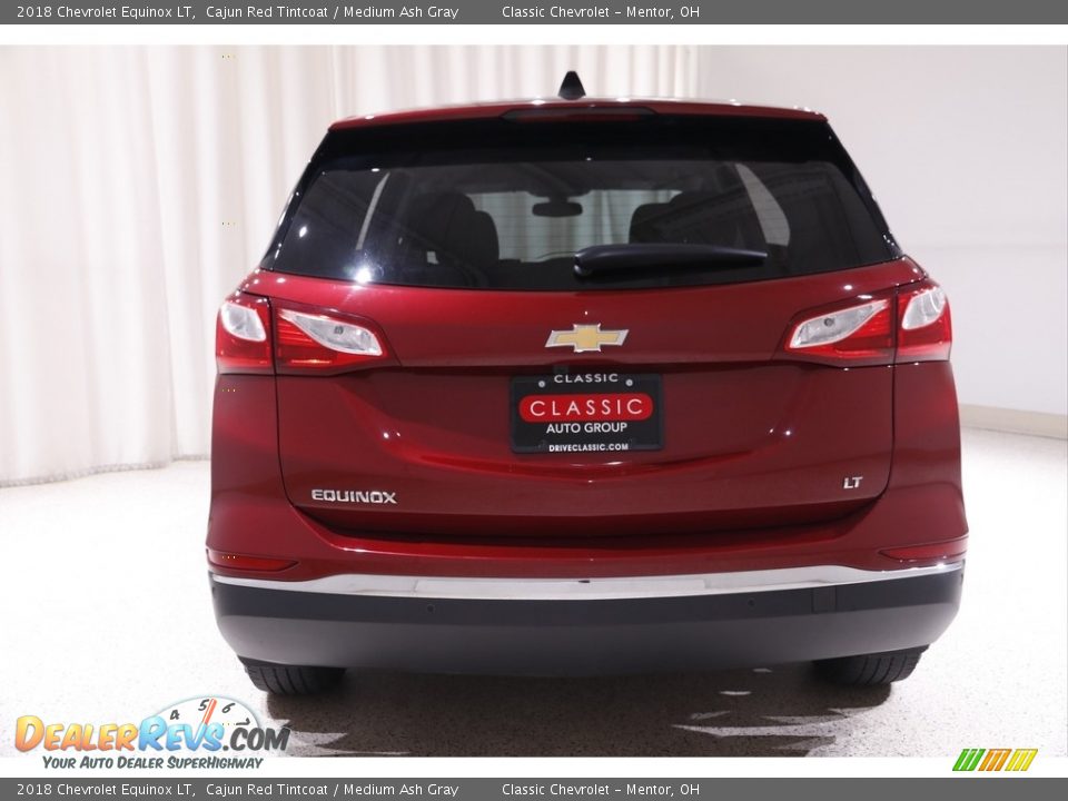 2018 Chevrolet Equinox LT Cajun Red Tintcoat / Medium Ash Gray Photo #16