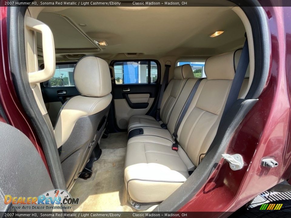 2007 Hummer H3 Sonoma Red Metallic / Light Cashmere/Ebony Photo #5