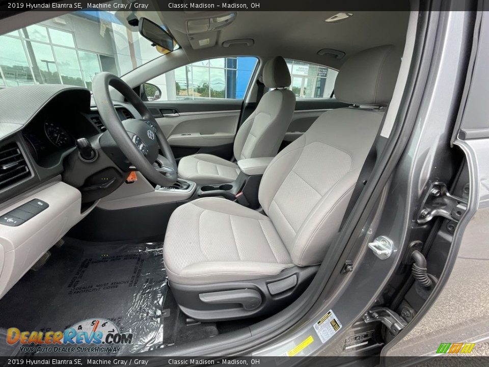 2019 Hyundai Elantra SE Machine Gray / Gray Photo #2