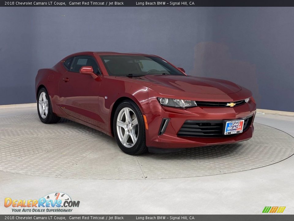 2018 Chevrolet Camaro LT Coupe Garnet Red Tintcoat / Jet Black Photo #35