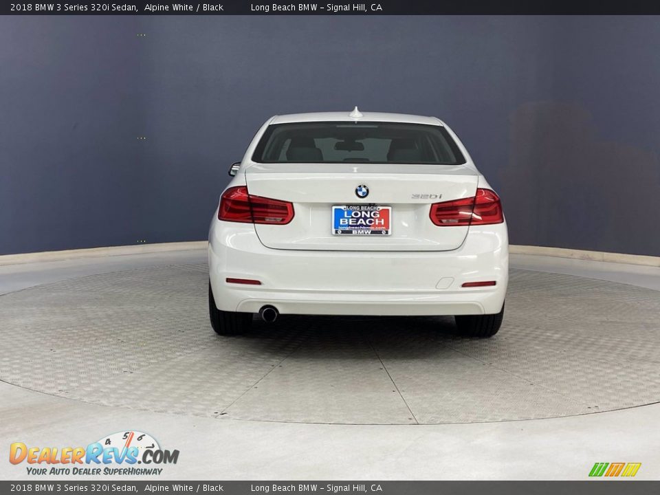 2018 BMW 3 Series 320i Sedan Alpine White / Black Photo #4