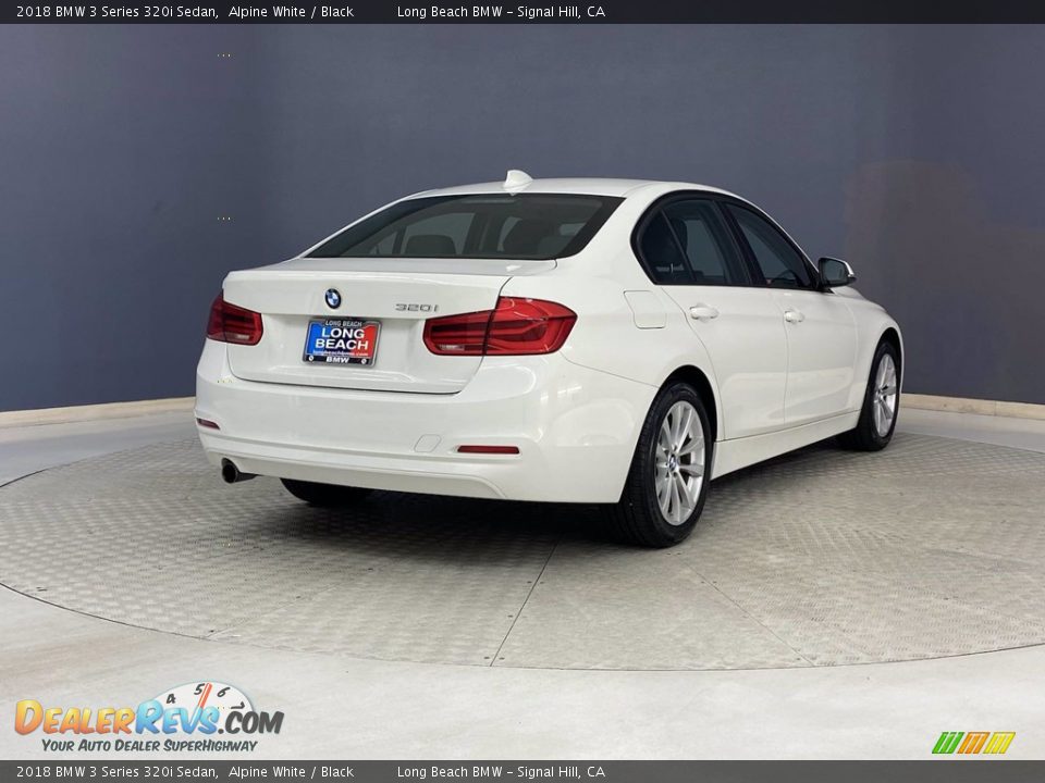 2018 BMW 3 Series 320i Sedan Alpine White / Black Photo #5