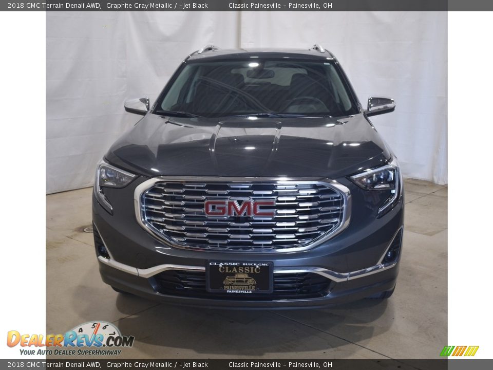 2018 GMC Terrain Denali AWD Graphite Gray Metallic / ­Jet Black Photo #4